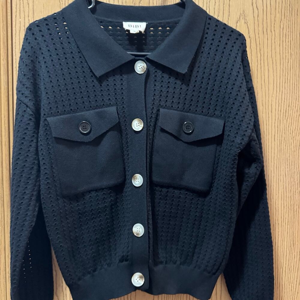 Cardigan BIBI size M see through